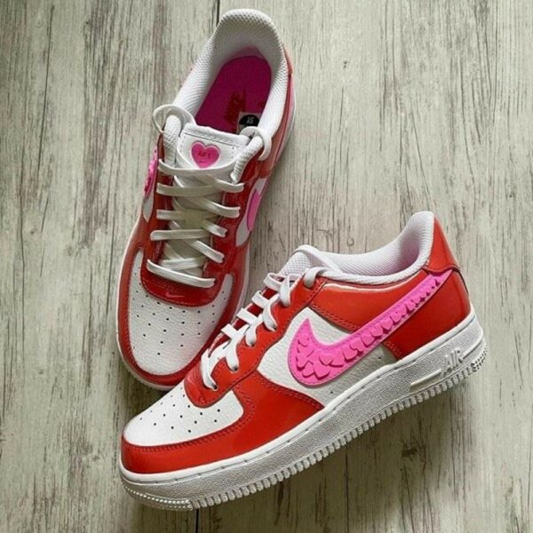 Men's Nike Shoes Air Force 1lv8 Valentine's Day Lego Edition