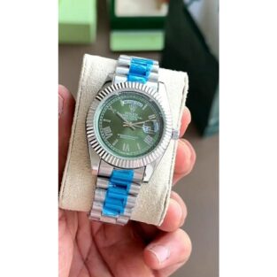 Men's Rolex Oyster Watch Day_Date Green
