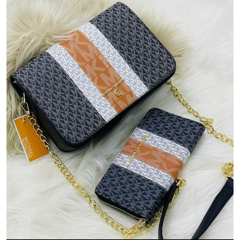 Michael Kors Handbag Flap Sling With Wallet