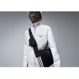Lady's Prada X Adidas Handbag Sling Bag With Box