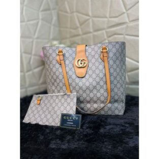 Premium Gucci Tote Handbag With Pouch and Dust Bag (S1)