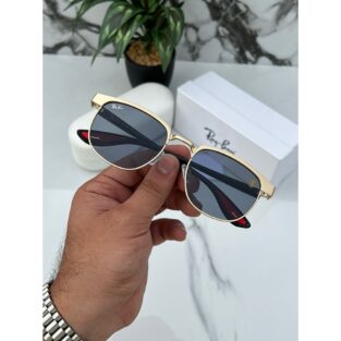 Rayban Sunglasses For Men Gold Black (CS656)
