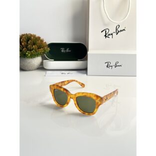 Men's Rayban Sunglasses Marble Green