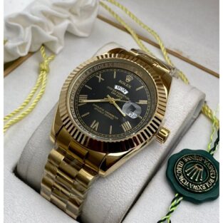 Rolex Watch : Oyster perpetual Day Date Quartz Men's Watch
