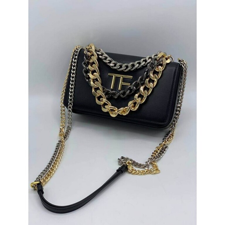 Tomford Handbag Palmettato Triple Chain Bag