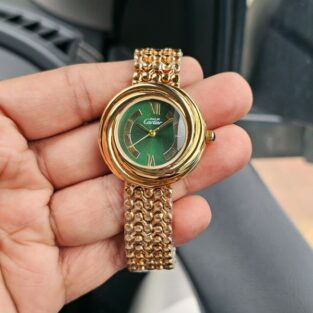 Trending Lady's Cartier Watch Vermeil
