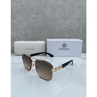 Versace Sunglasses For Men Brown Gold (CS653)