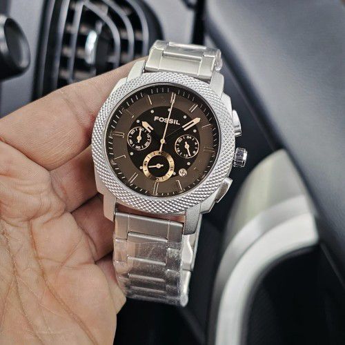 Fossil Watch For Men Stainless Steel Edition
