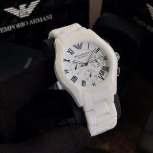 White Dial Men's Emporio Armani Watch