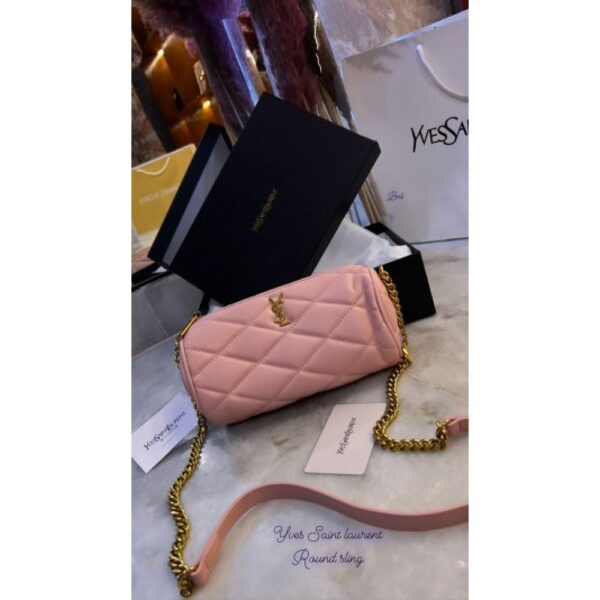 YSL Niki Kate Handbag Loulou Chain With OG Box and Dust Bag (BLACK)