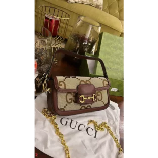 Gucci Horsebit Leather Bag