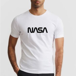 Cotton Printed Nasa T-Shirt