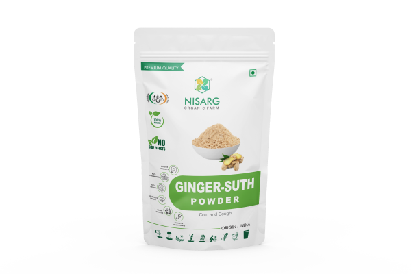 Nisarg Organic Farm Ginger Powder (Suth Powder)