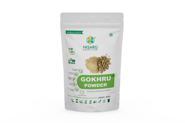 Nisarg Organic Farm Gokhru Powder