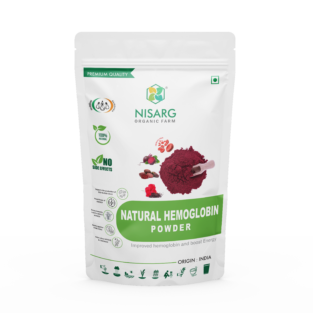 Nisarg Organic Farm Hemoglobin Supplements Powder