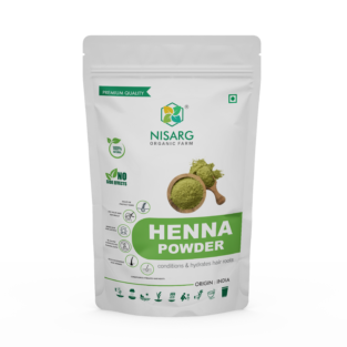 Nisarg Organic Farm Henna Leaf Powder
