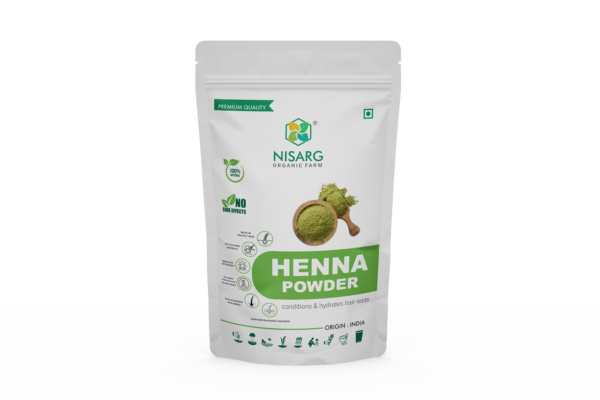 Nisarg Organic Farm Henna Leaf Powder