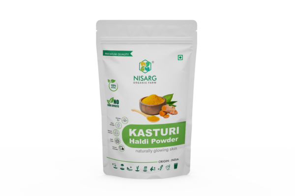 Nisarg Organic Farm Kasturi Haldi Powder