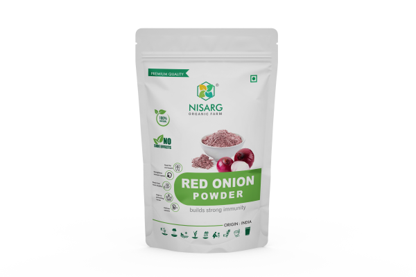 Nisarg Organic Farm Red Onion Powder