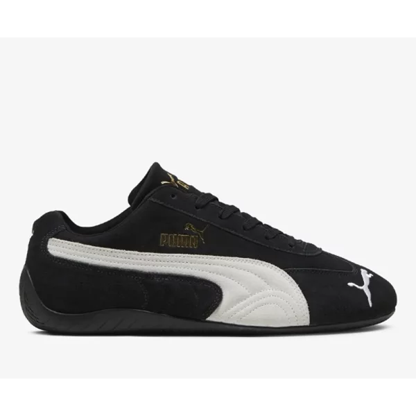 Premium Puma Speedcat Black White Shoes For Men (SW7682)