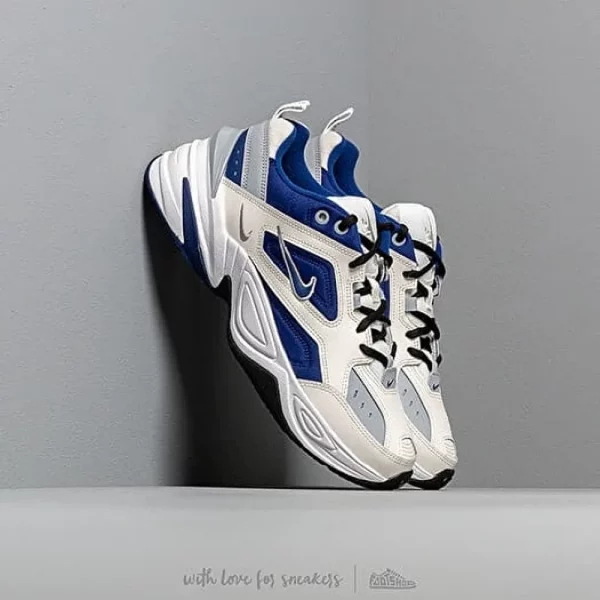 Premium Nike M2k Tekno Deep Royal Shoes For Men With Brand Box (SUP5436) - Image 3