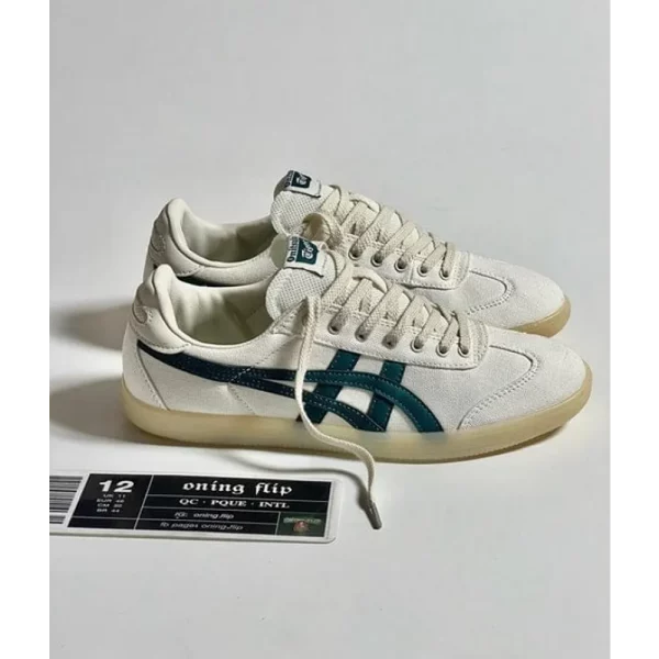 Premium Onitsuka Tiger Tokuten White Green Shoes For Men With Brand Box (SUP5437)