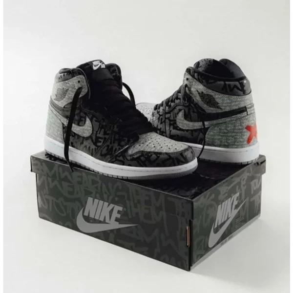 Premium Nike Air Jordan Retro 1 High Rebellion Shoes For Men With Brand Box (SUP5438) - Image 2