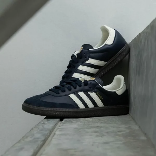 Premium Adidas Samba Og Night Navy Shoes For Men With Brand Box (SUP5666)