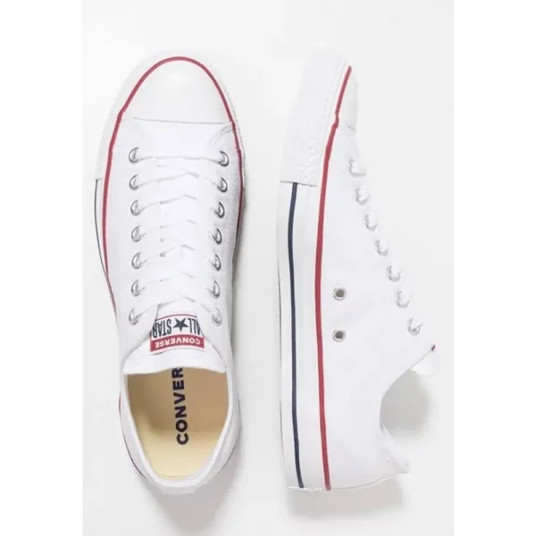 Premium Converse All Star Short White Shoes For Men With Brand Box (SUP5443)