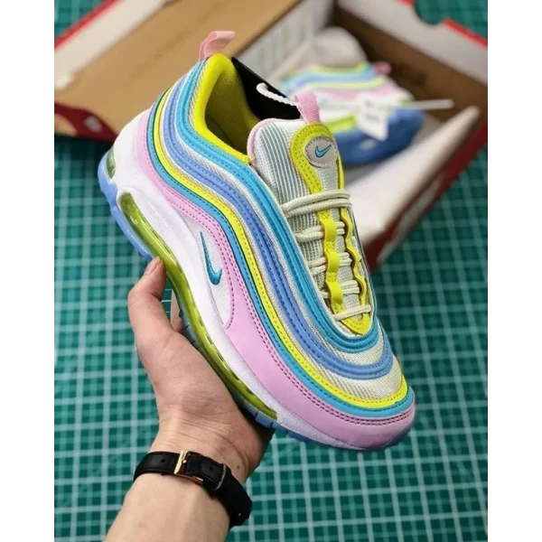 Premium Nike Air Max 97 Easter Candy Shoes For Men With Brand Box (SUP5677)