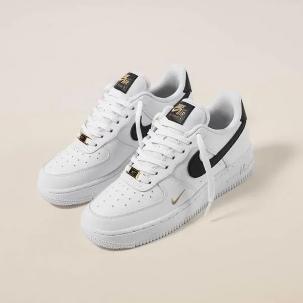 Premium Nike Air Force 1 Golden Mini Shoes For Men With Brand Box (SUP5458)