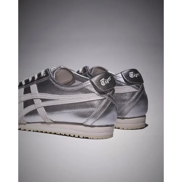 Imported Onitsuka Tiger Mexico 66 Silver Shoes For Men (SL06793) - Image 3