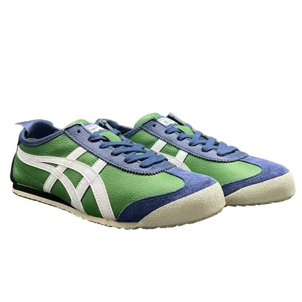 Premium Onitsuka Tiger Mexico 66 Spinach Green Shoes For Men With Brand Box (SUP5481)