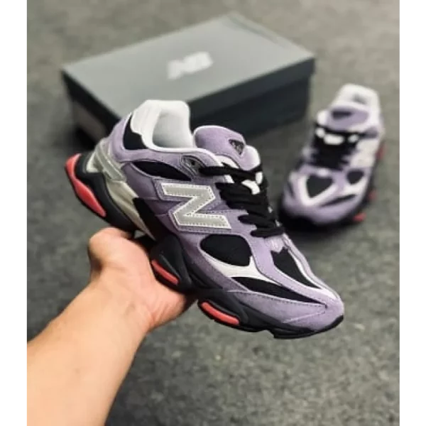 Premium New Balance 9060 Violet Noir Shoes For Men With Brand Box (SUP5636) - Image 3