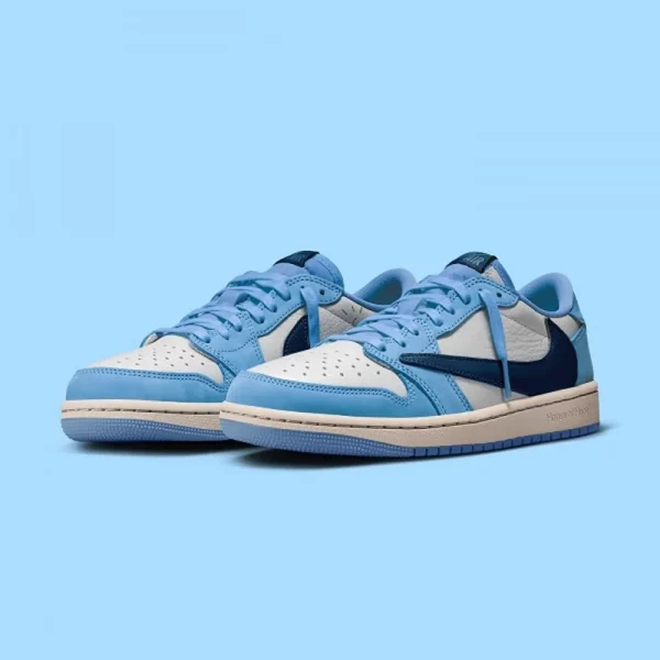 Premium Nike Air Jordan 1 Low X Travis Scott Shoes For Men With Brand Box (SUP5578)