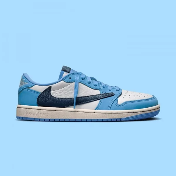 Premium Nike Air Jordan 1 Low X Travis Scott Shoes For Men With Brand Box (SUP5578) - Image 2