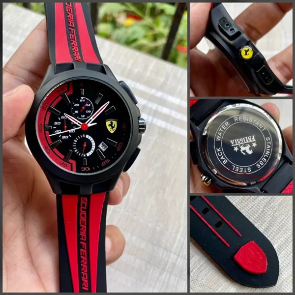 Premium Scuderia Ferrari Watch For Men (BDS04048) - Image 2