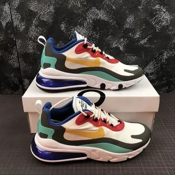 Premium Nike Air Max 270 React Shoes For Men With Brand Box (SUP5579)