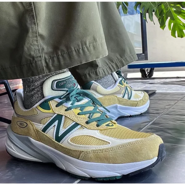 Premium New Balance 990 v6 Lemonade Shoes (BS536)