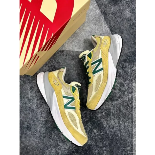 Premium New Balance 990 v6 Lemonade Shoes (BS536) - Image 2