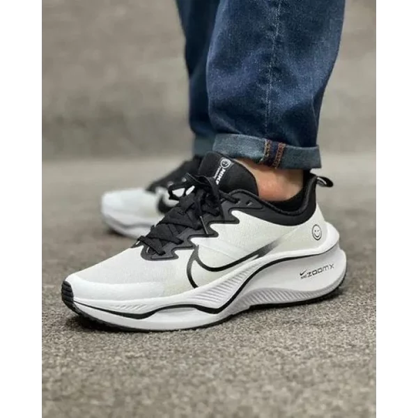 Imported Nike Air Zoom X Smiley White Black Shoes For Men (QT66)