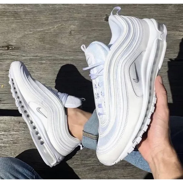 Imported Nike Airmax 97 Full White Shoes For Men (QT69) - Image 3