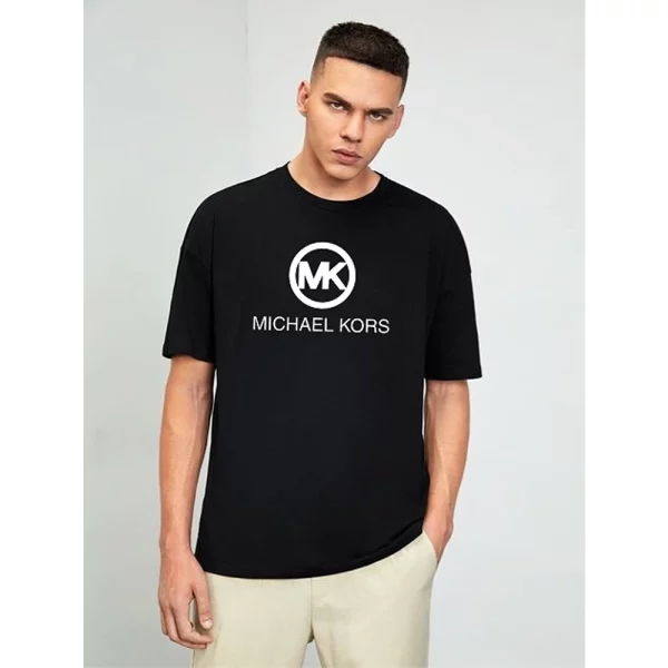 Imported Cotton Michael Kors T-shirt for Men,Black (WA2005)