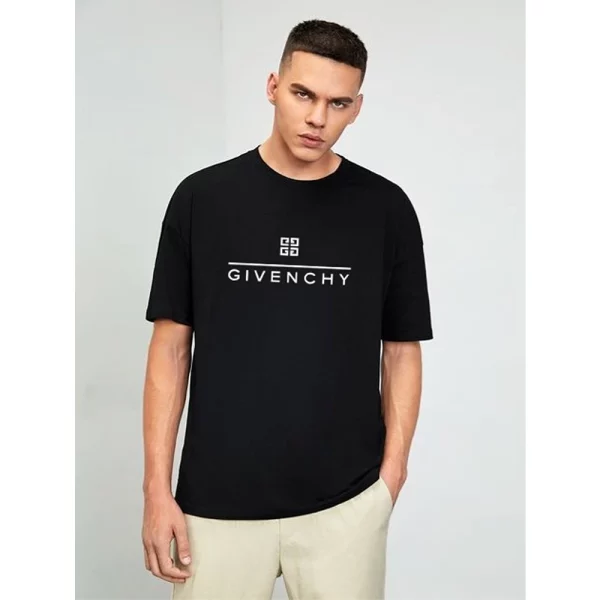 Imported Cotton Givenchy T-shirt for Men,Black (WA2012)