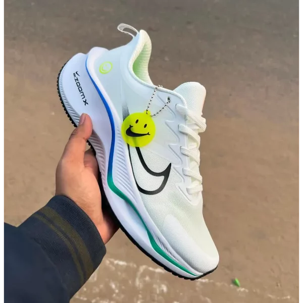 Premium Nike Smiley Shoes White Sports For Men (CIL17)