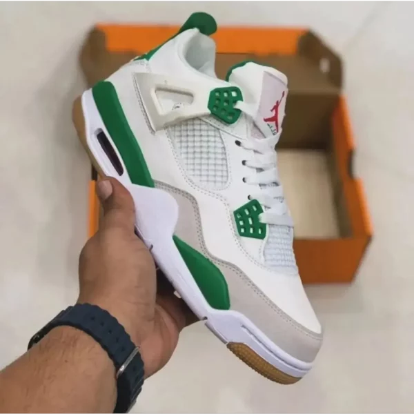 Premium Nike Jordan Retro 4 Pine Green Shoes For Men (CIL24)