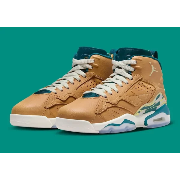 Premium Nike Air Jordan MVP GS Twine Geode Teal Shoes For Men (UF262) - Image 3